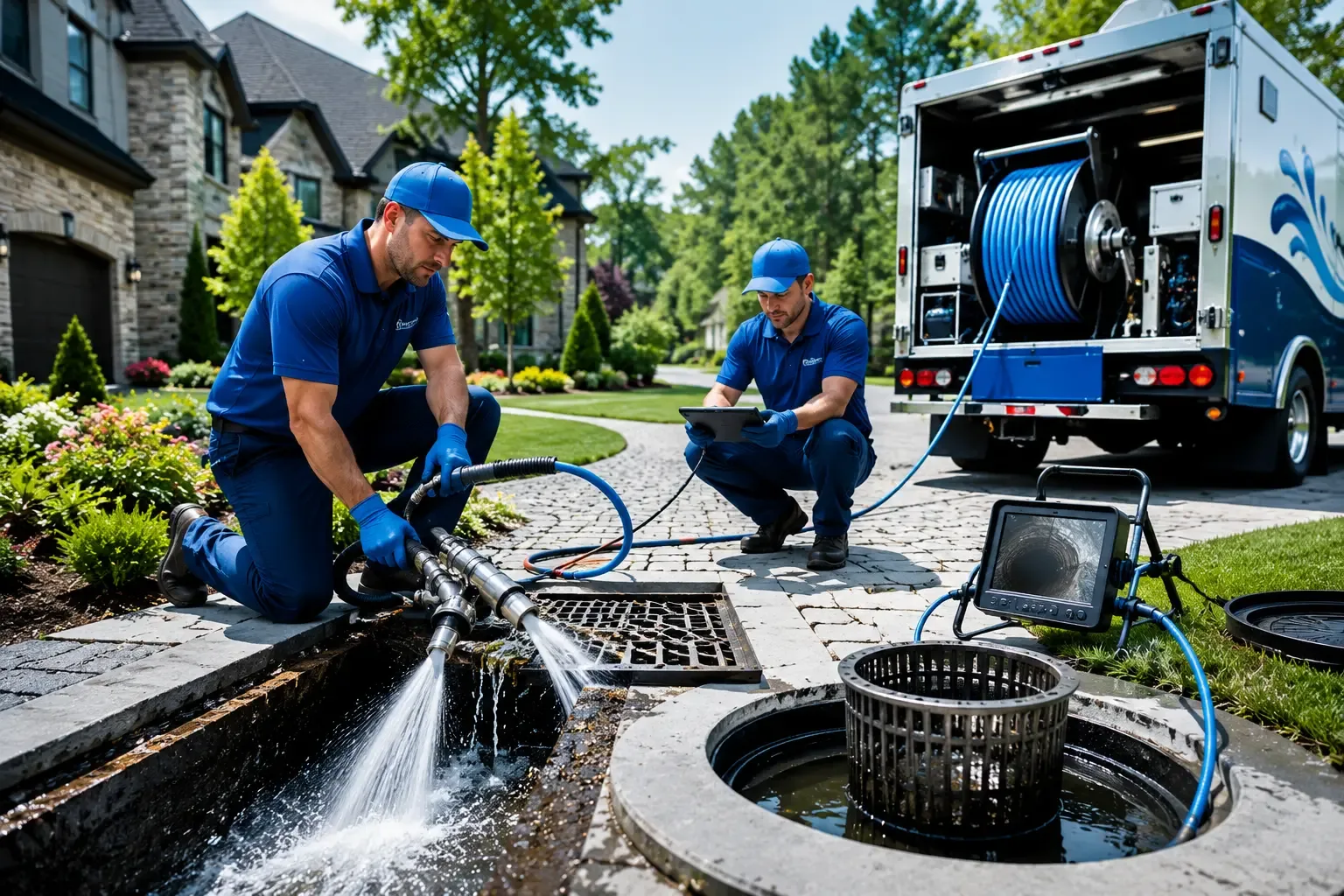 Local outdoor drain cleaning professionals in Davis, NC