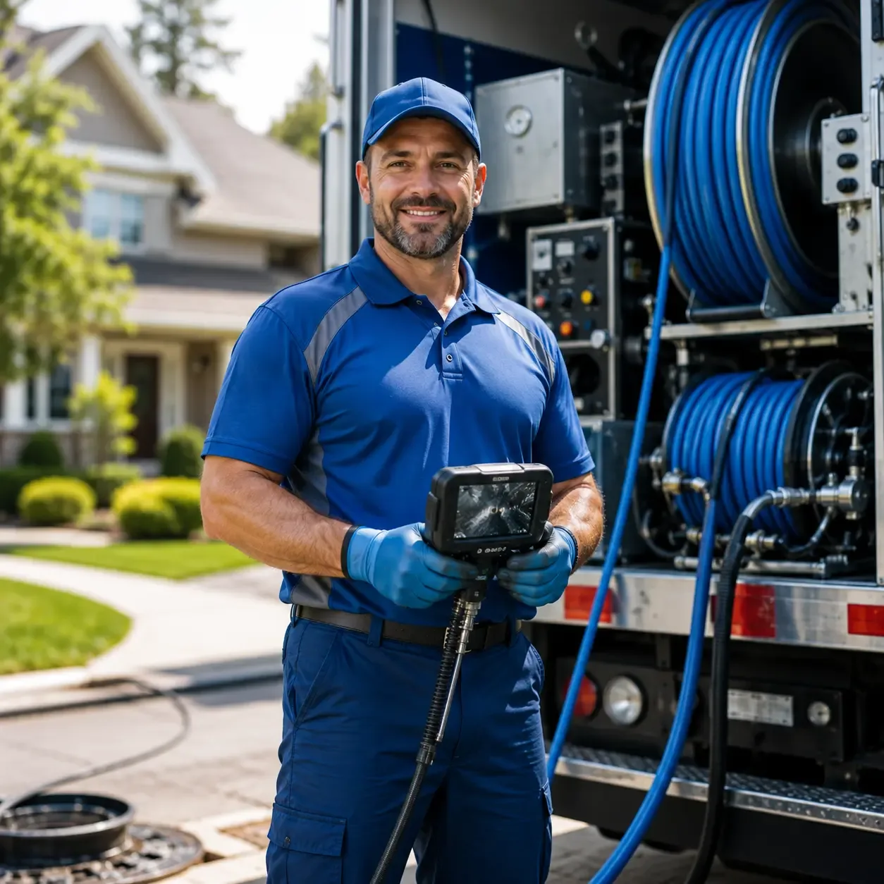 Local outdoor drain cleaning specialists in Davis, NC